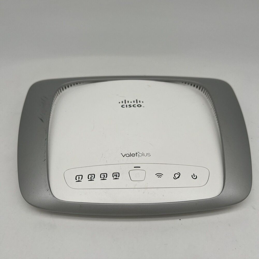Cisco Valet Plus 300 Mbps 4-Port Gigabit Wireless N Router (M20)